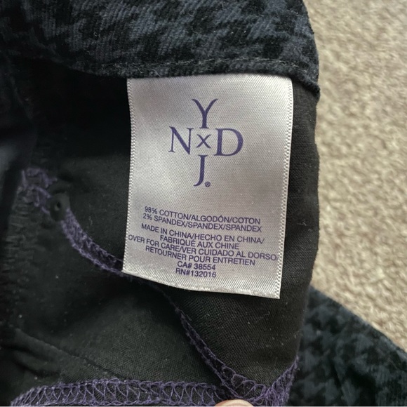 NYDJ Not Your Daughter’s Jeans Herringbone Designer Legging Skinny Jeans Size 12 - Picture 10 of 10